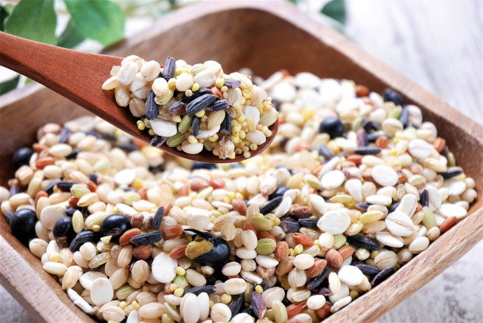 いろいろな穀物